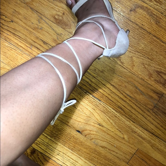 Lace up Heeled Sandal - Picture 6 of 6